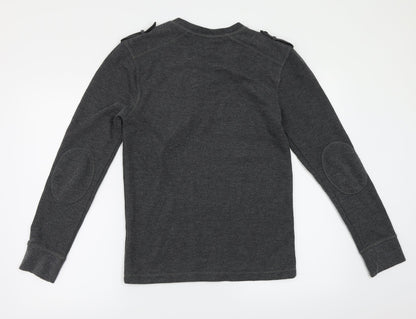 Peacocks  Womens Grey   Pullover Jumper Size S