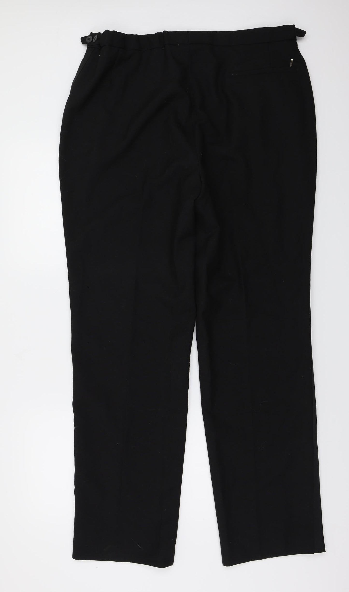 Womens UK Size 36 in Preworn Regular Fit  Black Trousers