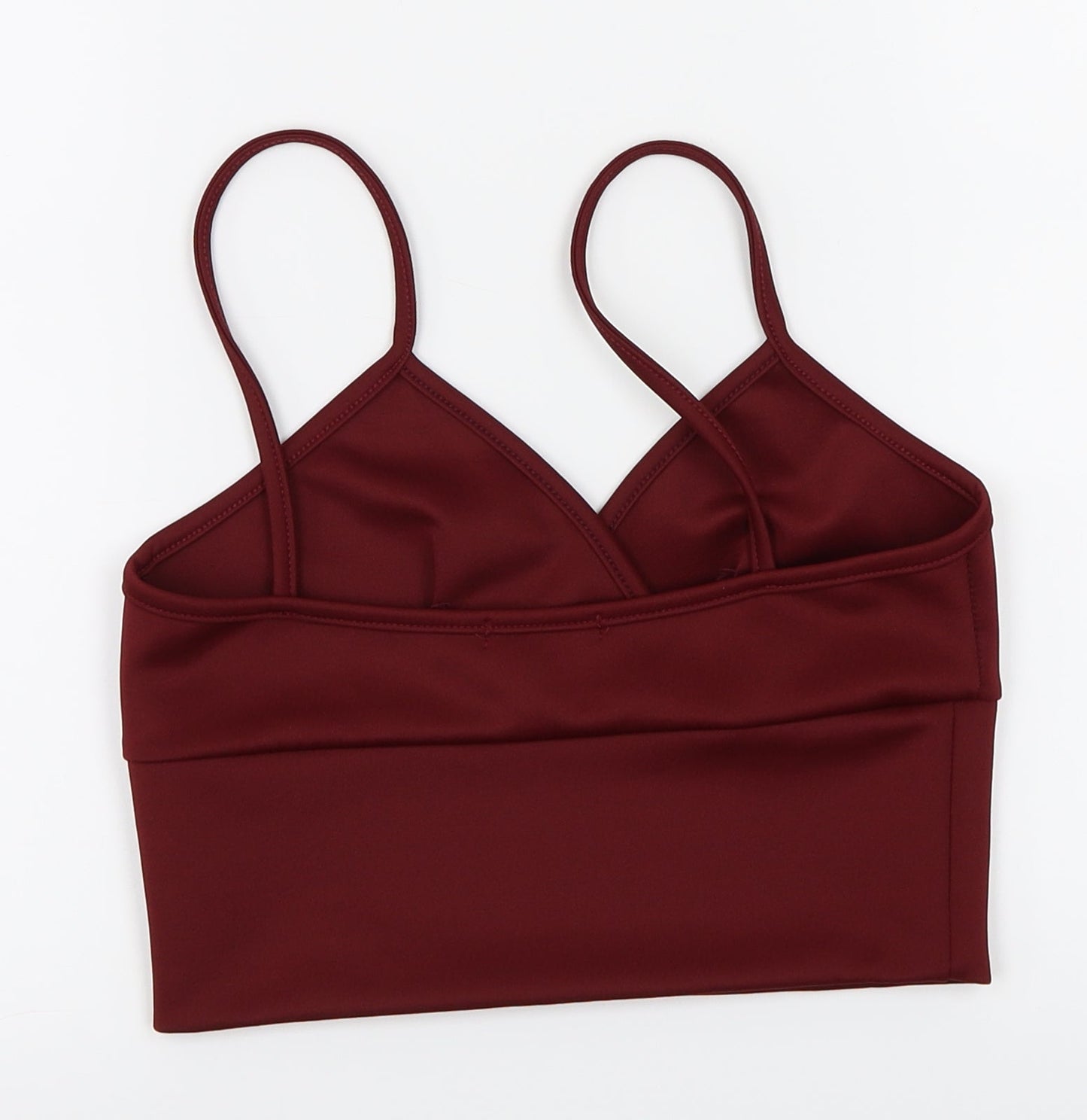 Boohoo  Womens Red   Basic T-Shirt Size 10