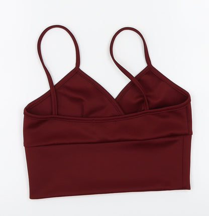 Boohoo  Womens Red   Basic T-Shirt Size 10