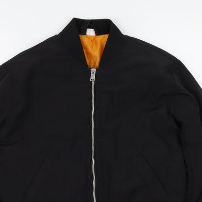 H&M  Womens Black   Jacket Coat Size XS