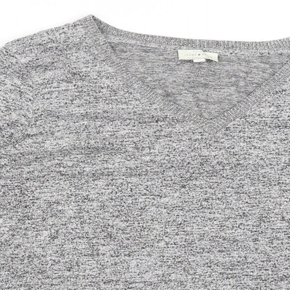 Lucky Star Mens Grey   Pullover Jumper Size L
