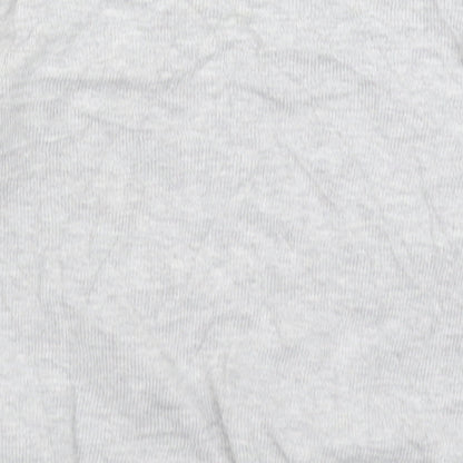 H&M Girls Grey  Knit Pullover Jumper Size 7 Years