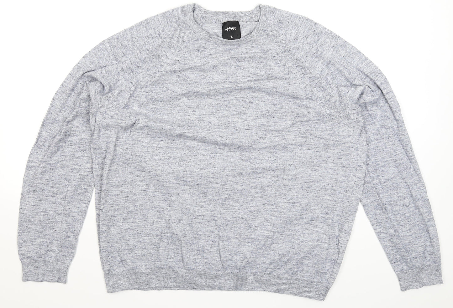 Burton Mens Blue  Knit Pullover Jumper Size XL