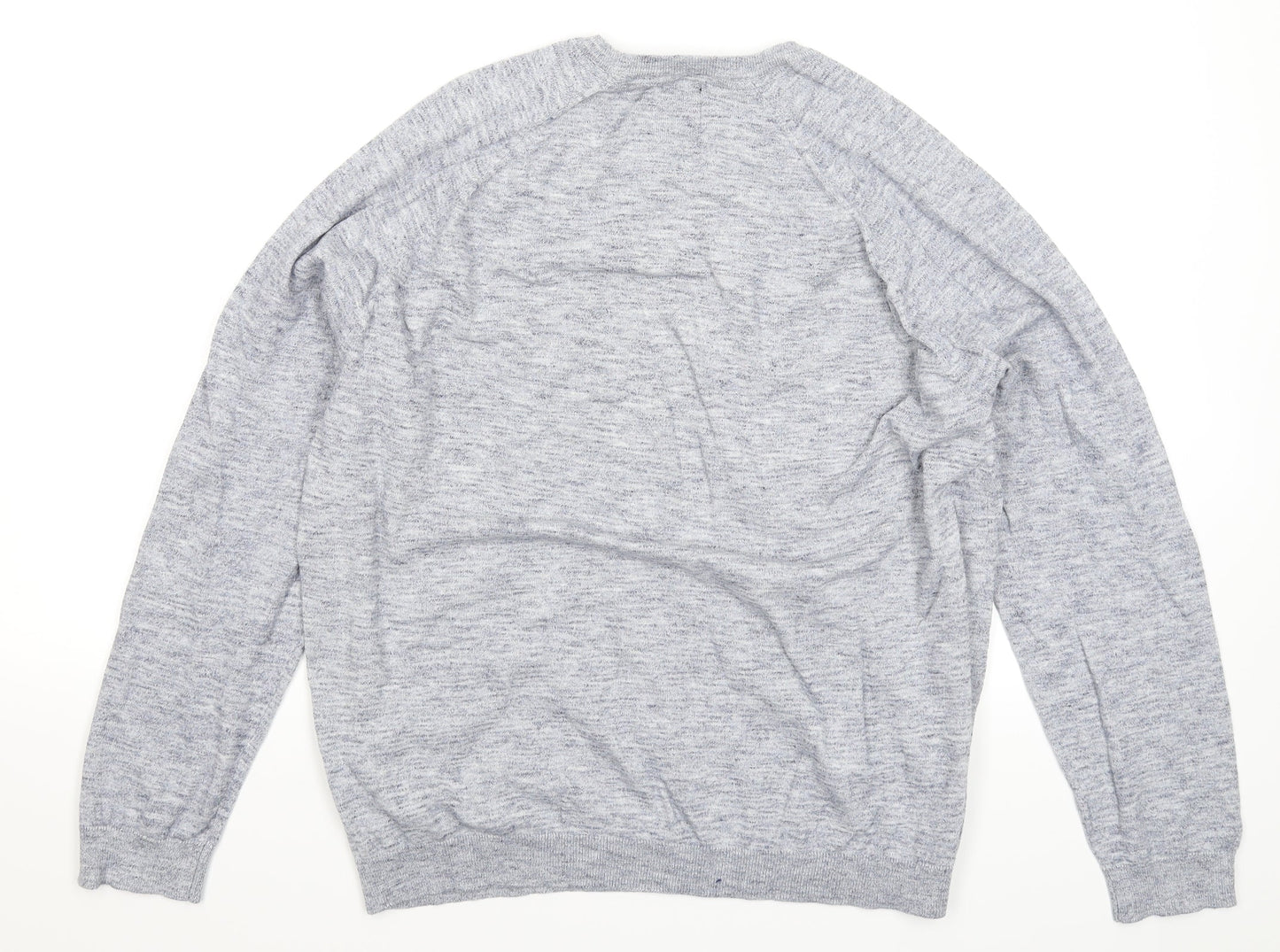 Burton Mens Blue  Knit Pullover Jumper Size XL