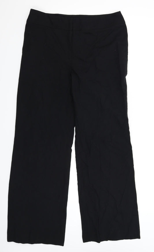 Spirit Womens Black   Trousers  Size 14 L30 in