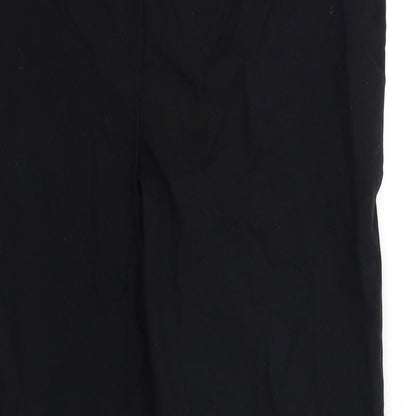 Spirit Womens Black   Trousers  Size 14 L30 in
