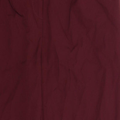 Womens UK Size 14 Oasis Slim Fit  Brown Trousers