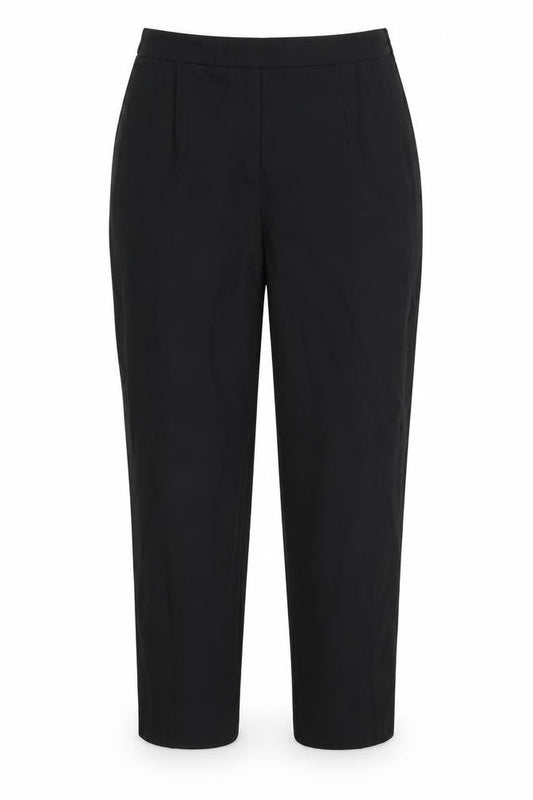 Womens UK Size 32 in EWM Regular Fit  Black Trousers