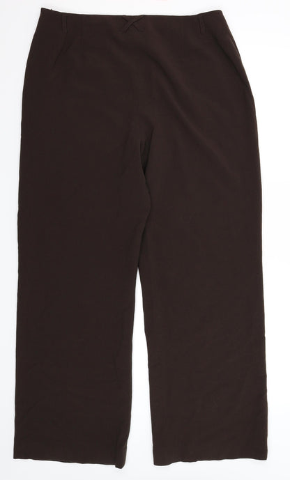 ALEX Womens Grey   Trousers  Size 34 in L30 in