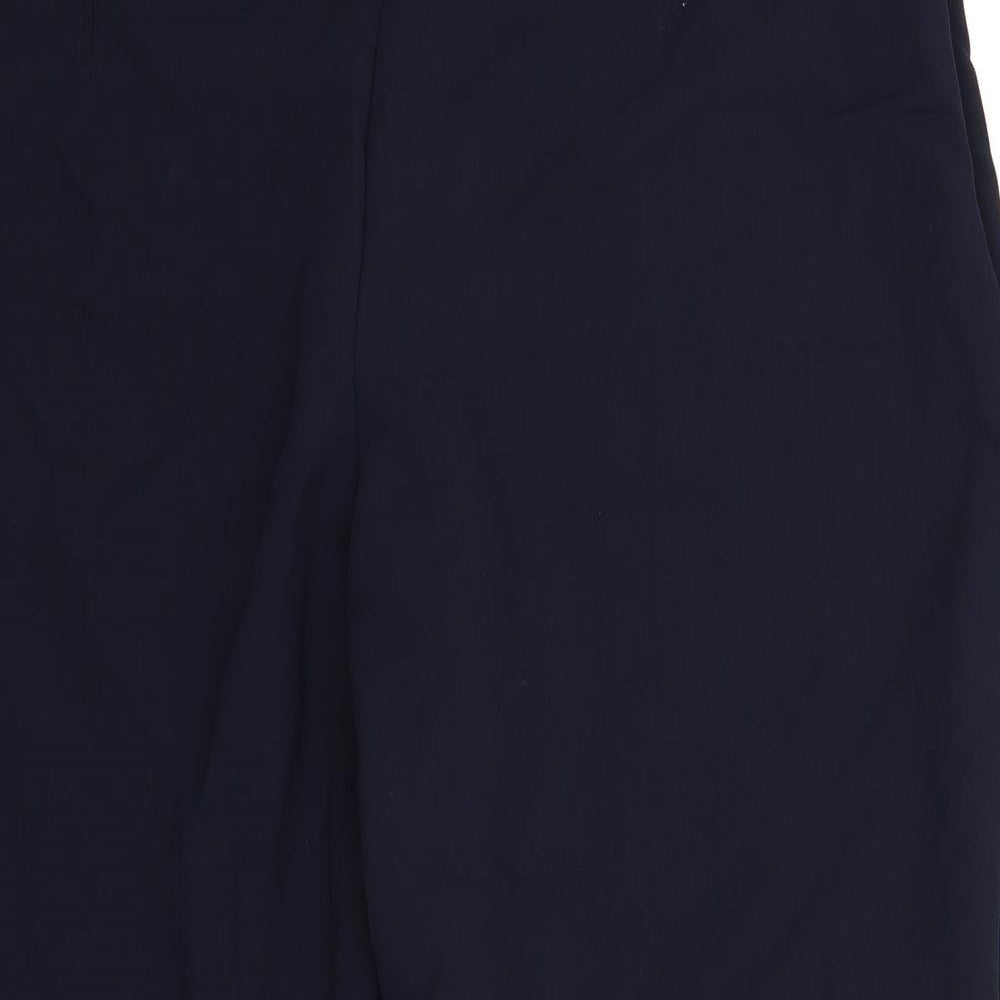 Womens UK Size 20 Preworn Regular Fit  Blue Trousers