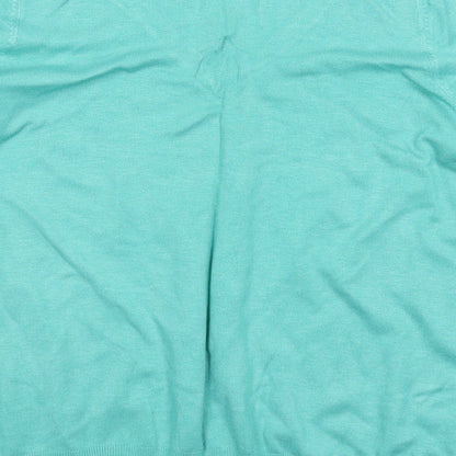 Marks and Spencer Mens Green  Knit Pullover Jumper Size M