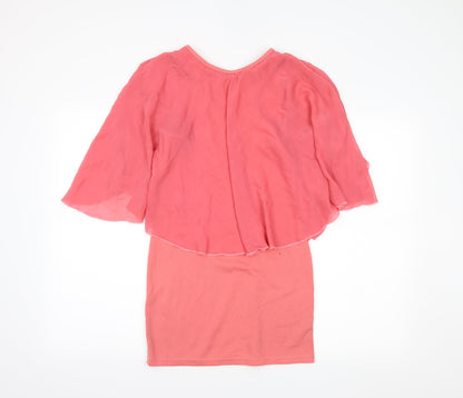 POINT Womens Pink   Basic Blouse Size S