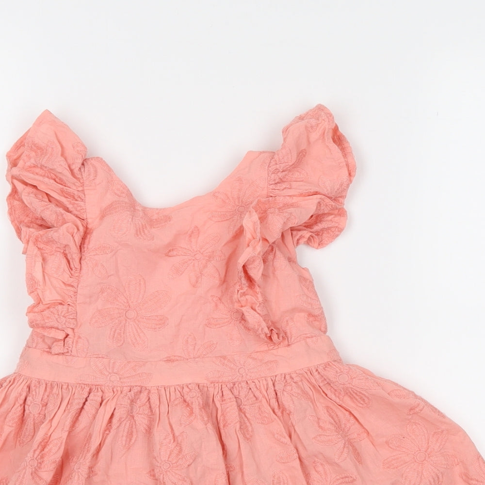 M&S Girls Pink   Tutu Dress  Size 18-24 Months