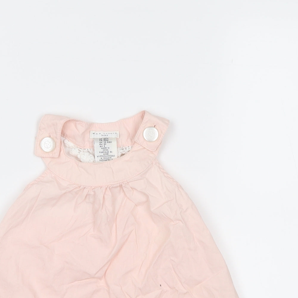 Max Studio Girls Pink   Tennis Dress  Size 18-24 Months