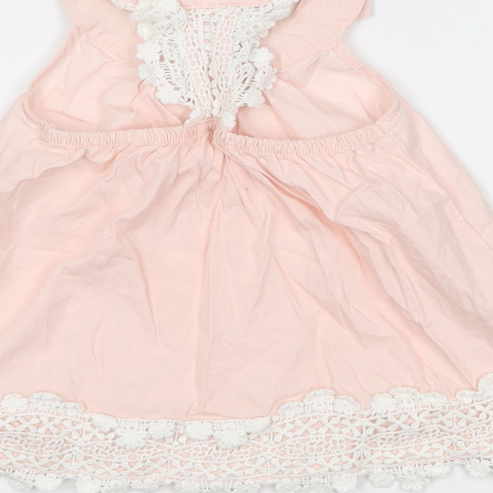 Max Studio Girls Pink   Tennis Dress  Size 18-24 Months