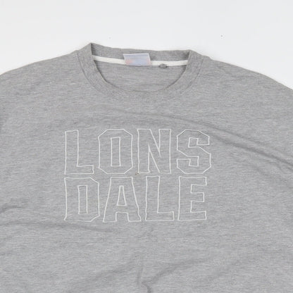 Lonsdale Womens Grey   Pullover Sweatshirt Size 16