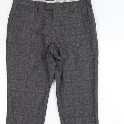 Womens UK Size 34 in NEXT Regular Fit  Grey Trousers