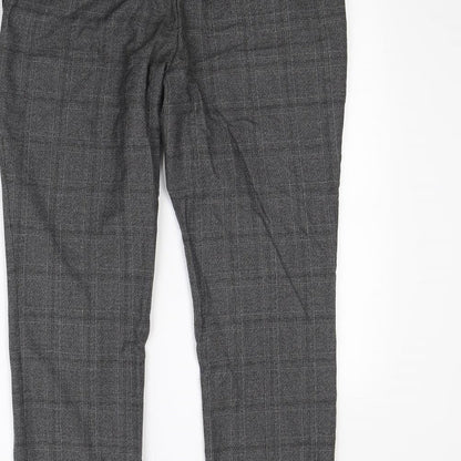 Womens UK Size 34 in NEXT Regular Fit  Grey Trousers