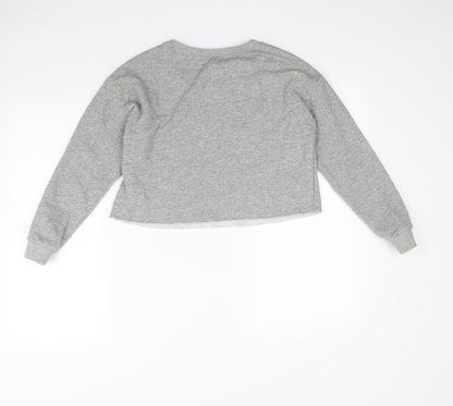 New Look Girls Grey   Pullover Jumper Size 12 Years  - Rose