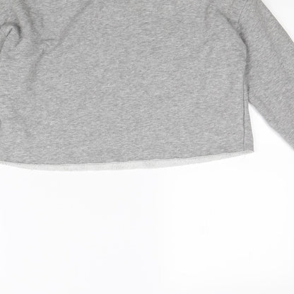 New Look Girls Grey   Pullover Jumper Size 12 Years  - Rose