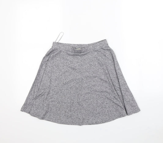 Papaya Womens Grey   Flare Skirt Size 8