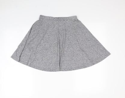 Papaya Womens Grey   Flare Skirt Size 8