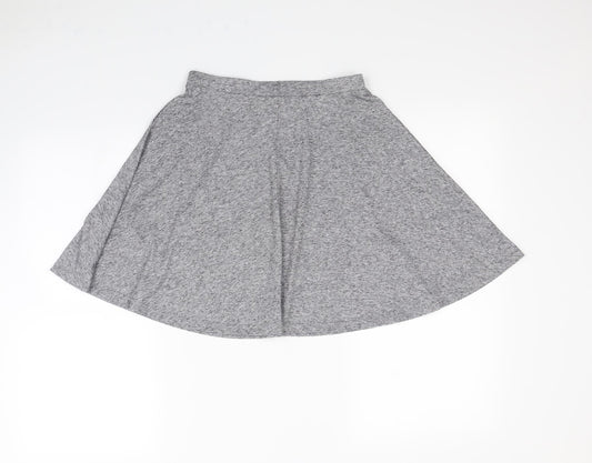 Papaya Womens Grey   Flare Skirt Size 8