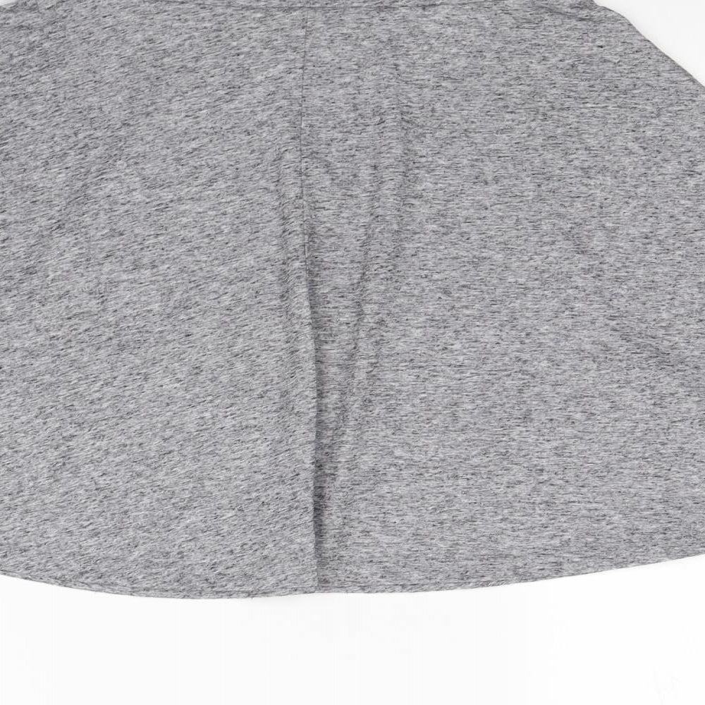 Papaya Womens Grey   Flare Skirt Size 8