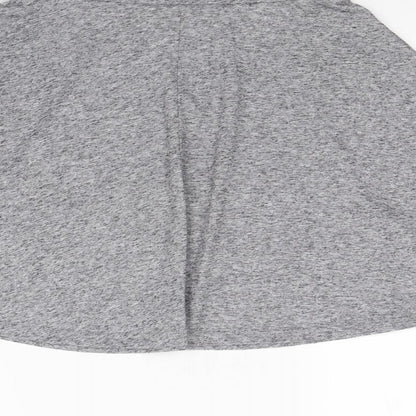 Papaya Womens Grey   Flare Skirt Size 8