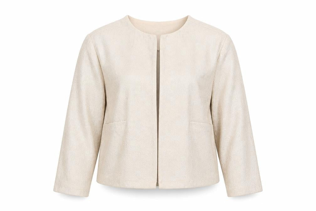 Womens UK Size 12 Dorothy Perkins Silver Jacket