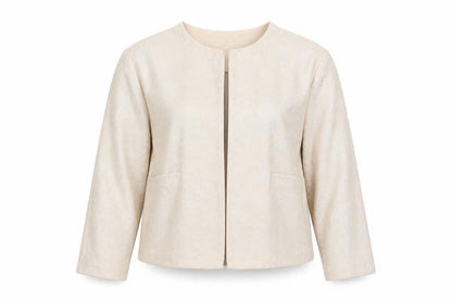 Womens UK Size 12 Dorothy Perkins Silver Jacket