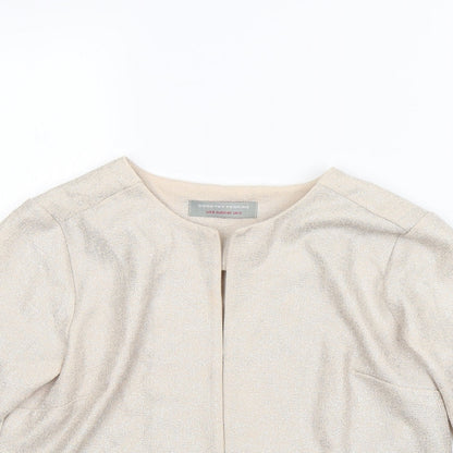 Womens UK Size 12 Dorothy Perkins Silver Jacket