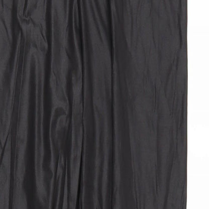 Evie  Womens Black   Cropped Leggings Size L L25 in - Elastic Waist