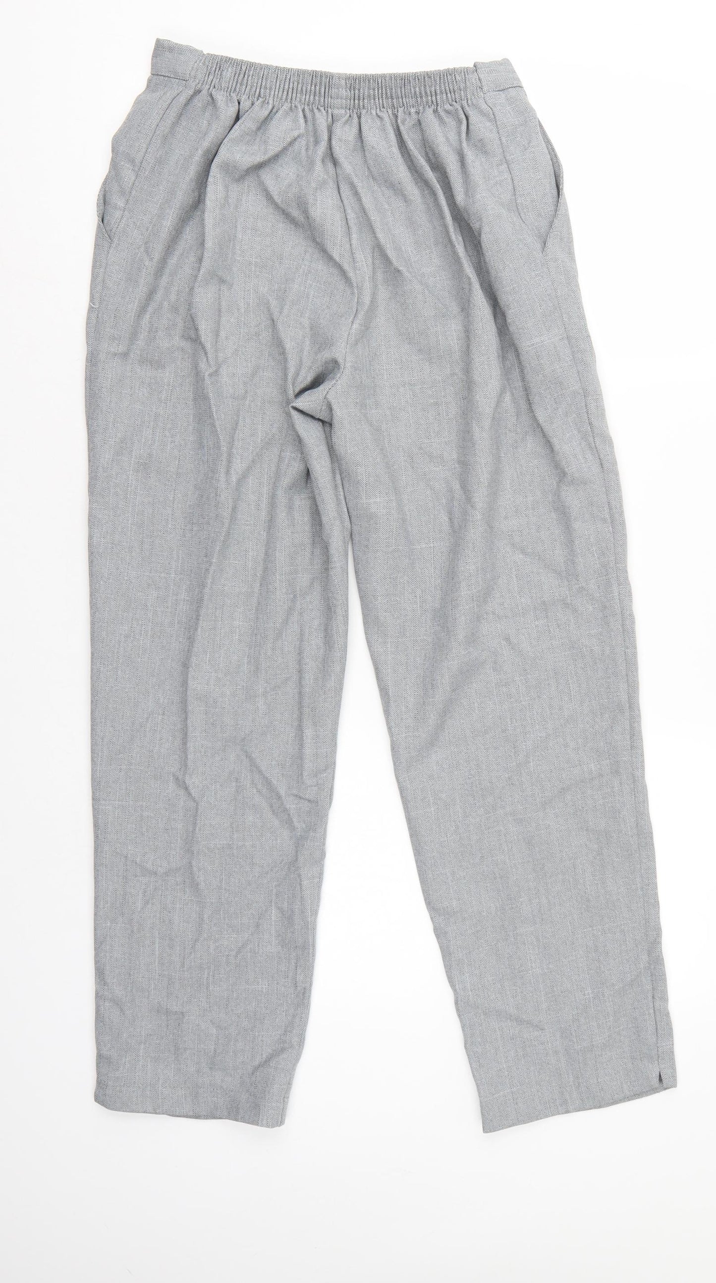 Womens UK Size 14 Emma Collection Regular Fit  Grey Trousers