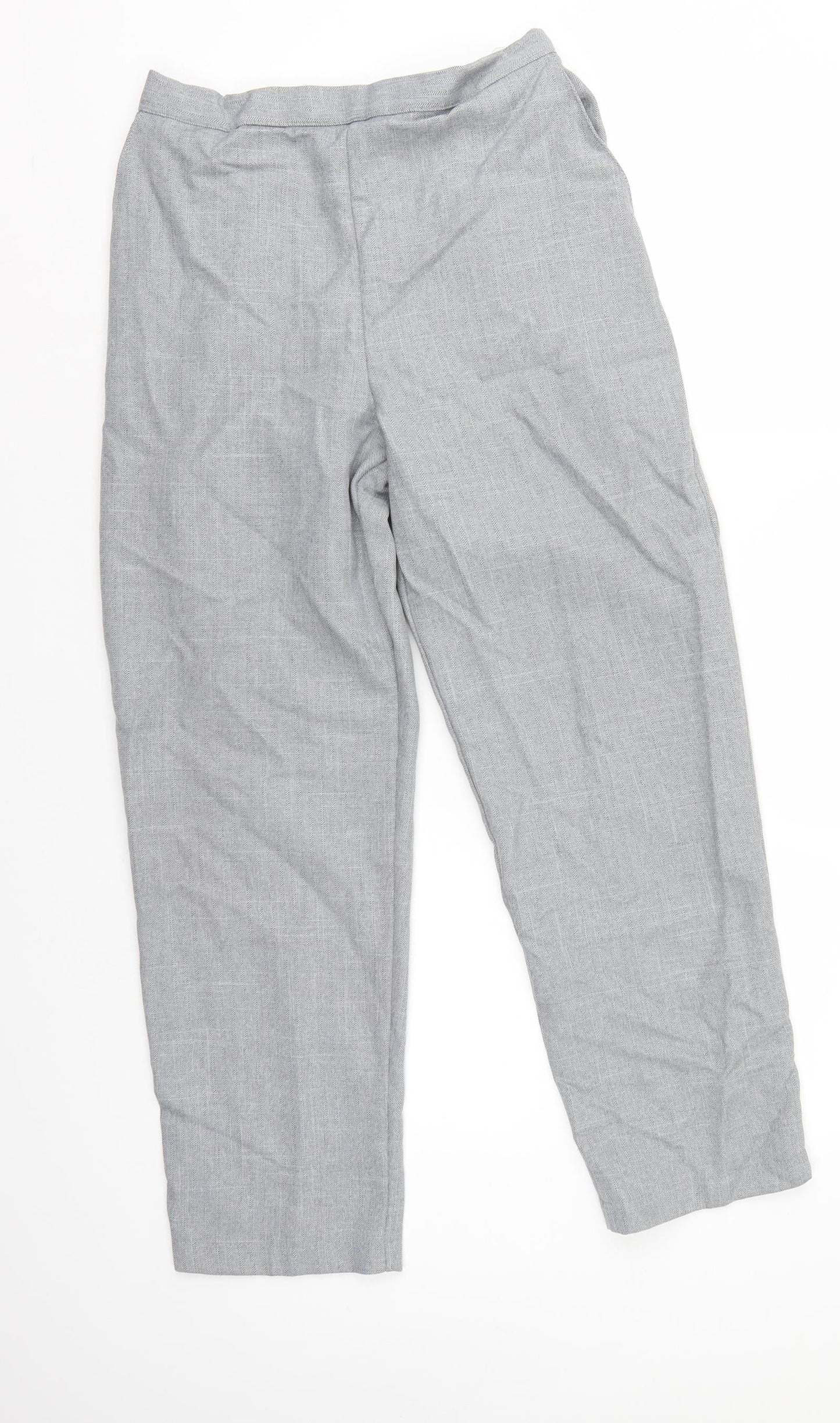 Womens UK Size 14 Emma Collection Regular Fit  Grey Trousers