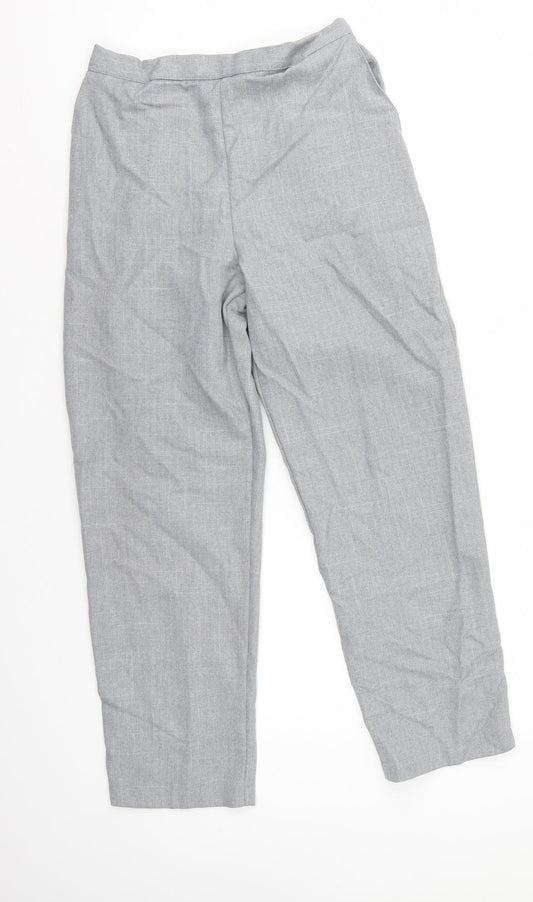 Womens UK Size 14 Emma Collection Regular Fit  Grey Trousers