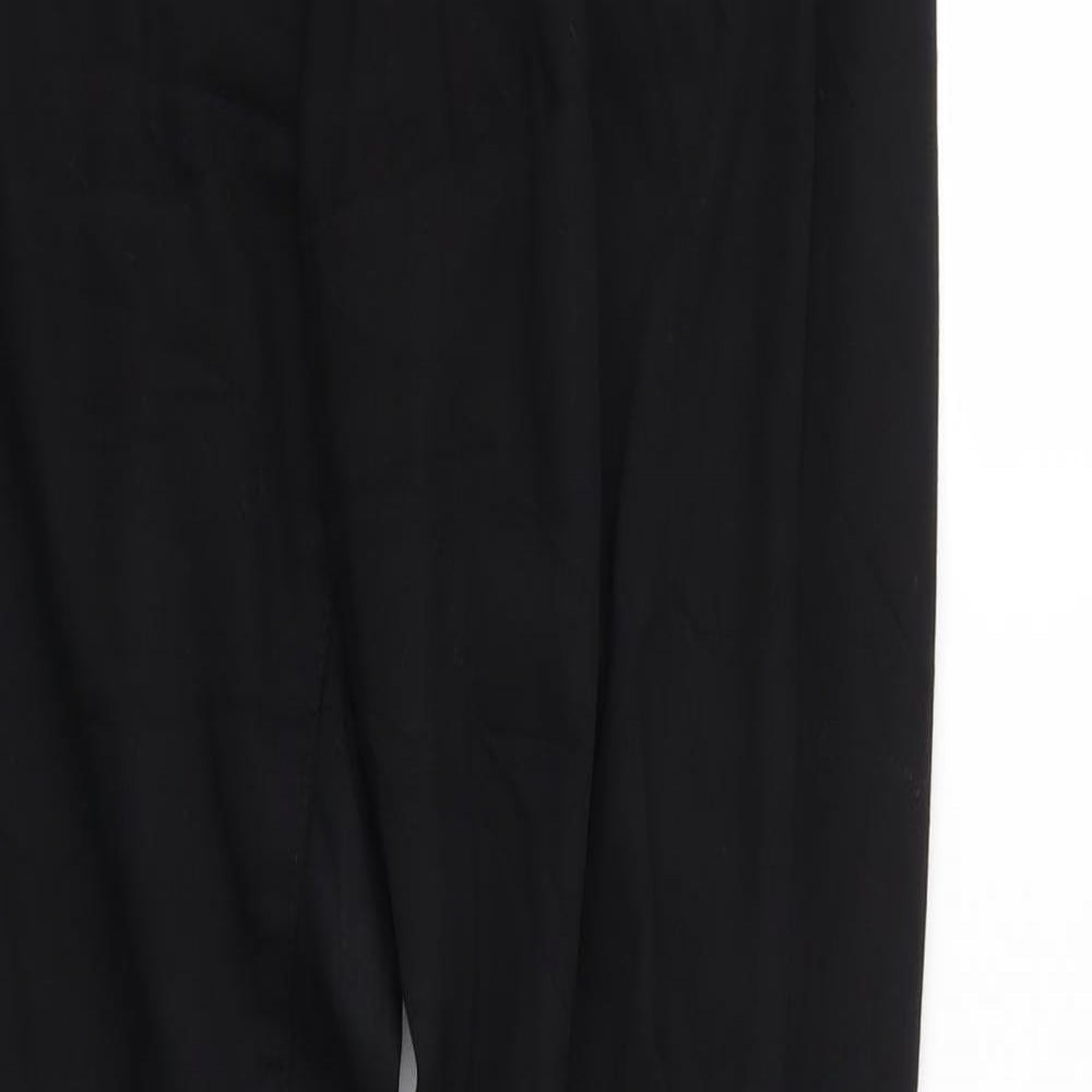 B S Jeans Womens Black  Denim Tapered Jeans Size 8 L30 in