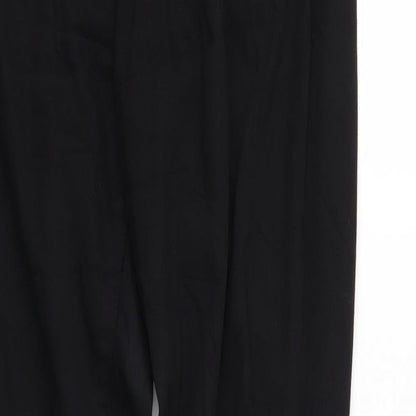 B S Jeans Womens Black  Denim Tapered Jeans Size 8 L30 in