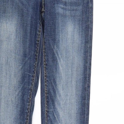 & slim Mens Blue  Denim Skinny Jeans Size 25 in L32 in