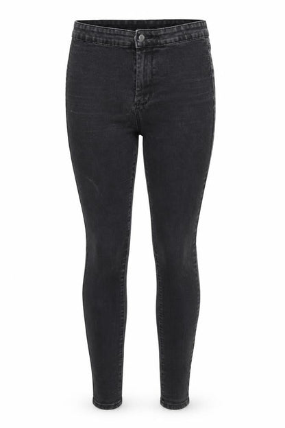 Womens UK Size 10 Denim & Co. Regular Fit Skinny Black Jeans