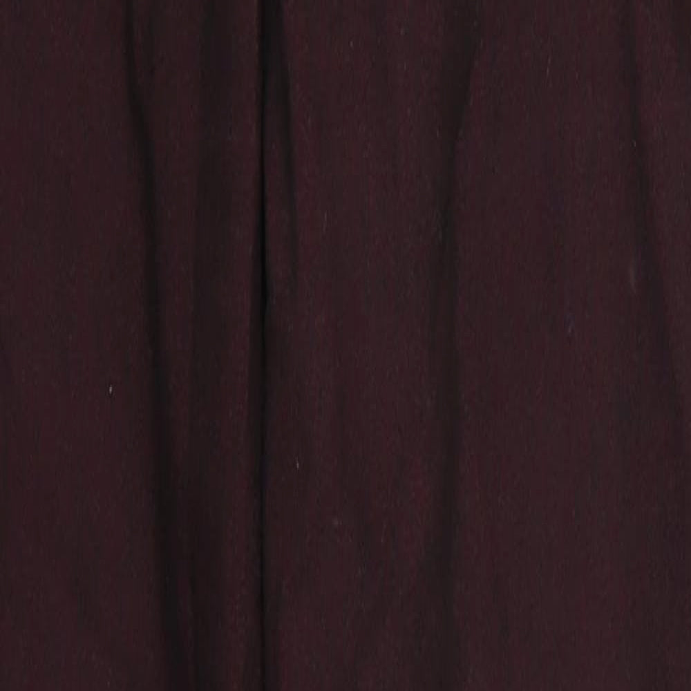 H& Womens Red  Denim Skinny Jeans Size 8 L26 in