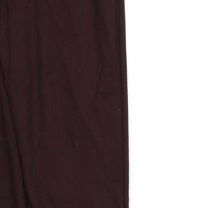 H& Womens Red  Denim Skinny Jeans Size 8 L26 in