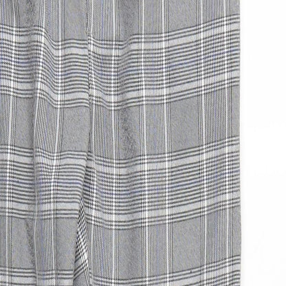 Boohoo man Mens Grey Check  Trousers  Size M L25 in