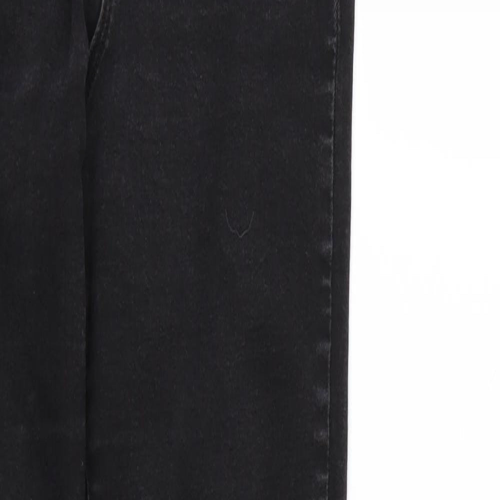 Denim & Co. Womens Black  Denim Jegging Jeans Size 10 L29 in - Elastic Waist