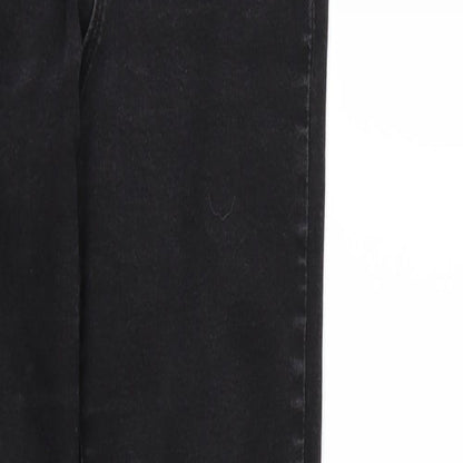 Denim & Co. Womens Black  Denim Jegging Jeans Size 10 L29 in - Elastic Waist