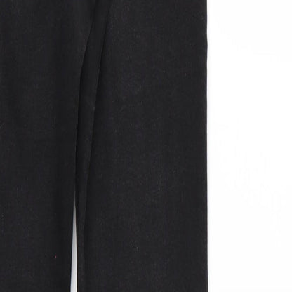 Denim & Co. Womens Black  Denim Jegging Jeans Size 10 L29 in - Elastic Waist