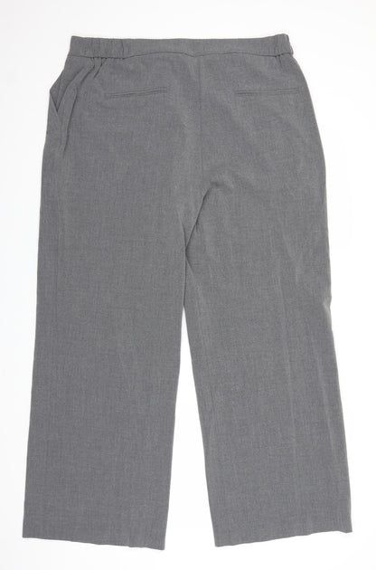 Capsule Womens Grey   Trousers  Size 18 L28 in