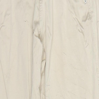Jolie Womens Ivory   Chino Leggings Size 30 in L28 in - Shiny