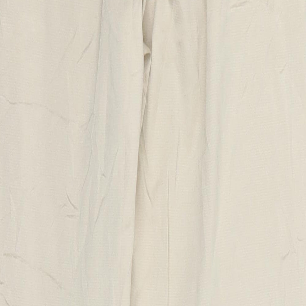 Jolie Womens Ivory   Chino Leggings Size 30 in L28 in - Shiny